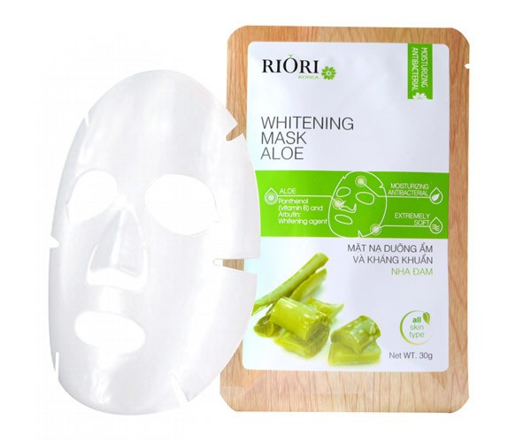 Mat na nha dam Cenllulose Riori Mask Aloe