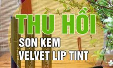 Riori thu hoi son kem velvet lip tint riori