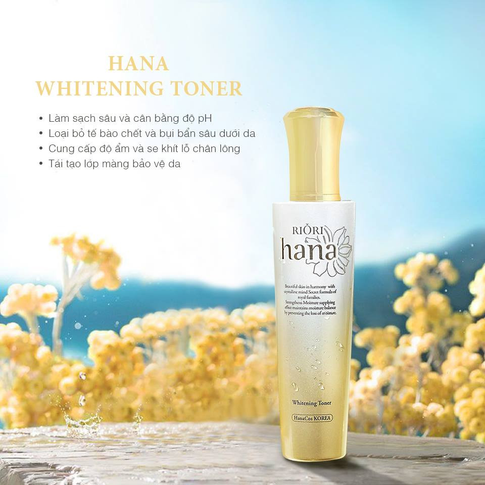 Riori Hana Toner Nước Hoa Hồng