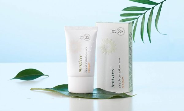 Kem chong nang Han Quoc Innisfree Daily Uv Protection Cream No Sebum